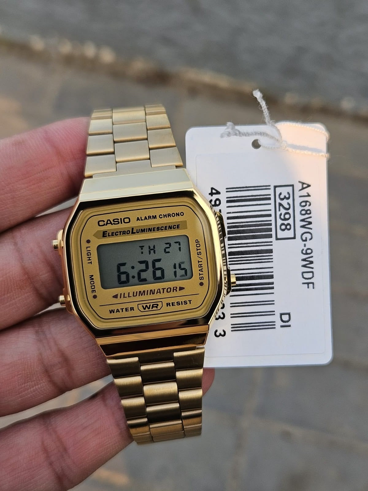 Casio A168 Japanese Version Golden Classic Digital Watch | Limited Stock